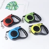 Colorful retractable dog leashes, pet supplies, outdoor dog walking leashes, dog chains details Picture